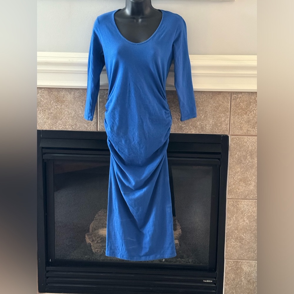 Casual blue dress